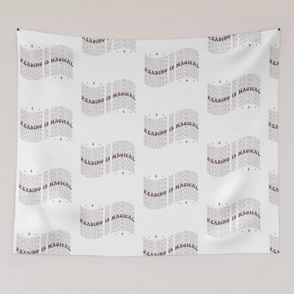 Item preview, Reading Is Magical: Wavy and Mystical Design for Book Lovers designed and sold by Polarisofficial.