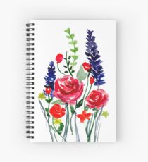 Blumen Spiralblock