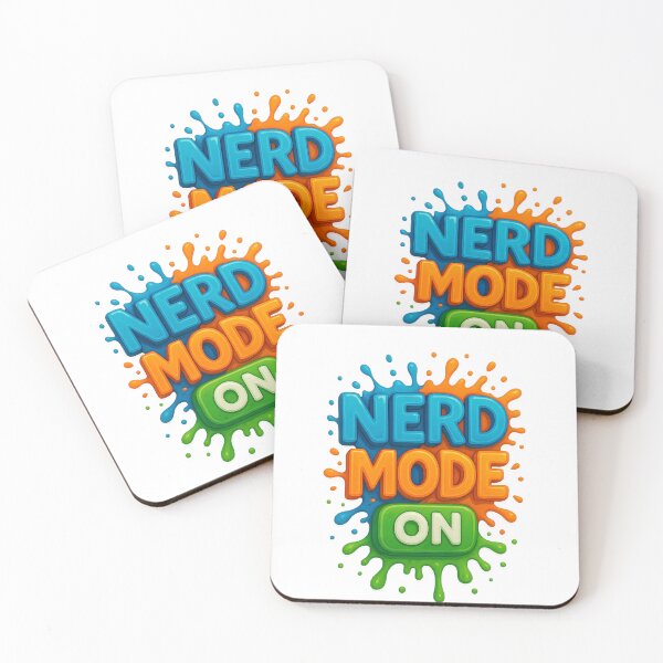 Item preview, Nerd Mode On – The Superpower of Knowledge designed and sold by LevelUpDark.
