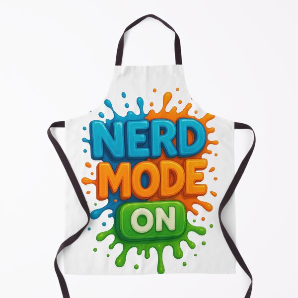 Item preview, Nerd Mode On – The Superpower of Knowledge designed and sold by LevelUpDark.
