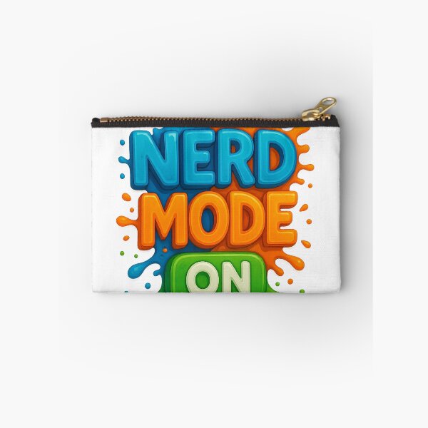 Item preview, Nerd Mode On – The Superpower of Knowledge designed and sold by LevelUpDark.
