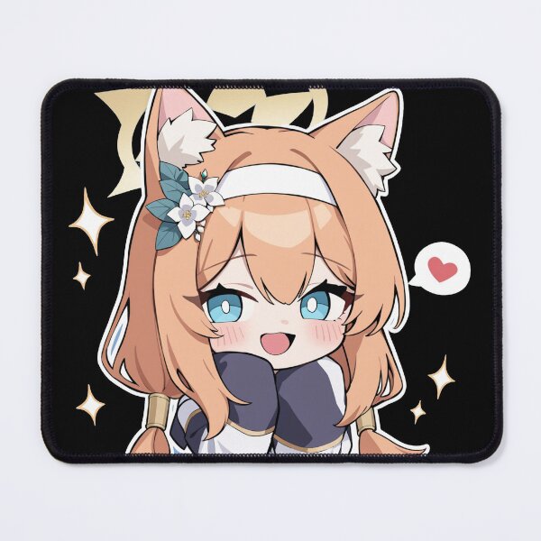 Artikelvorschau, Mari blau Archiv Aufkleber Mari Sportswear Chibi Aufkleber entworfen und verkauft von OhMyWaifuShop.