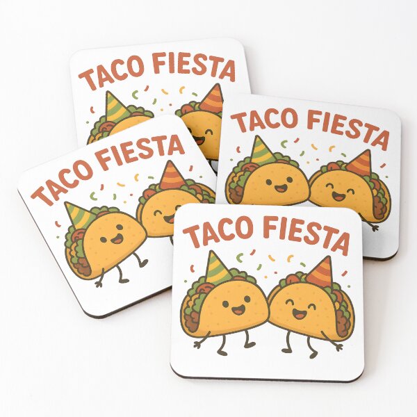 Item preview, Taco Fiesta – Funny Party Tacos Cartoon designed and sold by AlphaAutomation.