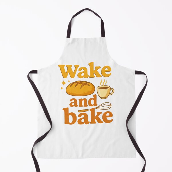 Item preview, Wake and Bake Retro Sourdough Bread Art designed and sold by JackCurtis1991.
