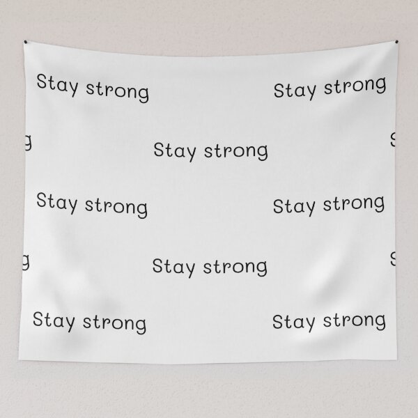 Item preview, Stay strong T-Shirt Words tee best gift for friends  designed and sold by Vamos Store.