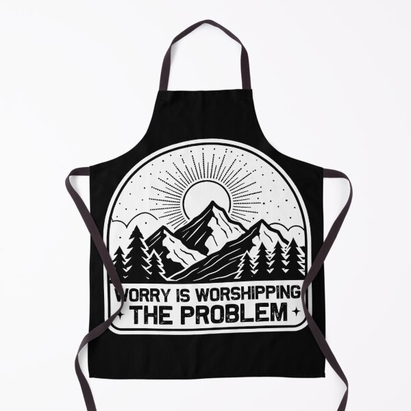 Item preview, Worry is Worshipping the Problem designed and sold by plushism.