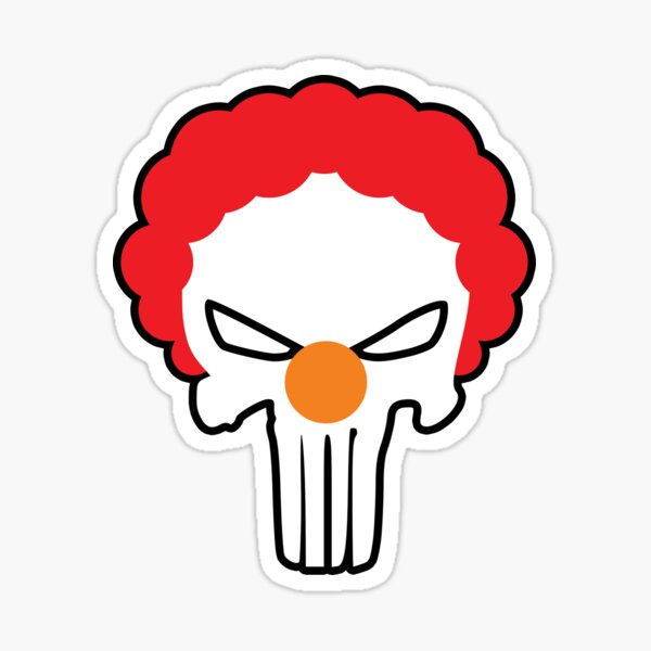 Artikel-Vorschau von Punisher Clown, designt und verkauft von PolarBoy.