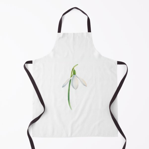 Item preview, A delicate watercolor painting of snowdrop designed and sold by GentleMuse.