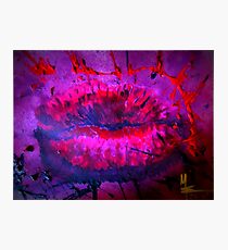 Pink Kiss - Hot Kiss Fotodruck
