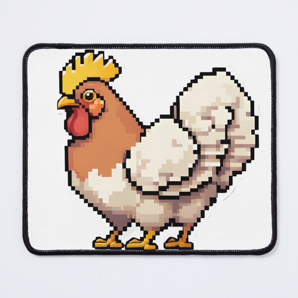 Item preview, Cute Pixel Chicken designed and sold by ZM0R.