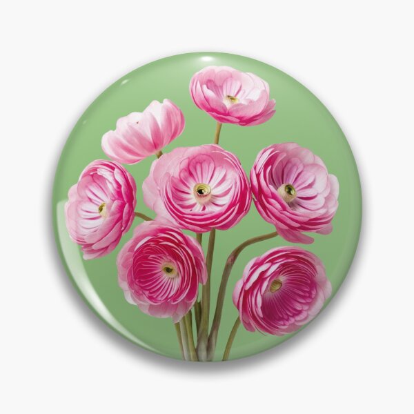Item preview, Soft Pastel Ranunculus Floral Design designed and sold by bvdesignart.