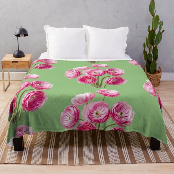 Item preview, Soft Pastel Ranunculus Floral Design designed and sold by bvdesignart.