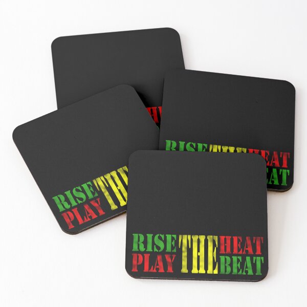 Item preview, Rise the heat, play the beat - reggae designed and sold by BeJahMan.