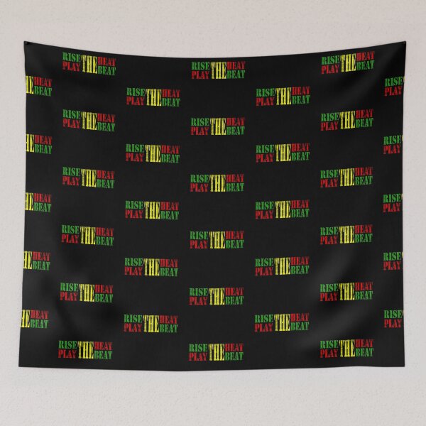 Item preview, Rise the heat, play the beat - reggae designed and sold by BeJahMan.