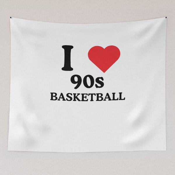 Item preview, I heart 90s basketball funny basketball lover humor designed and sold by snowry.
