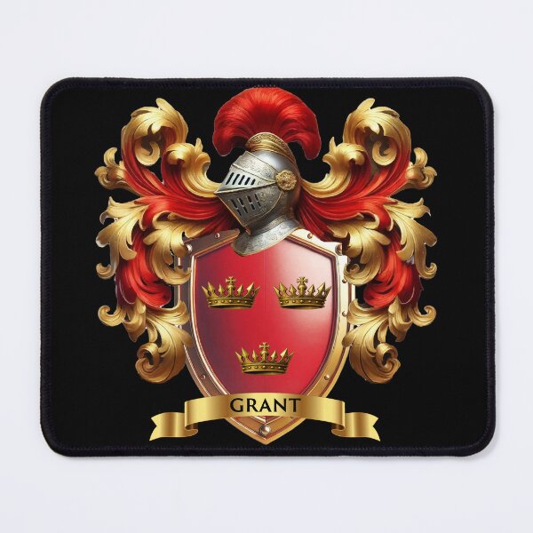 Item preview, Grant Family Shield Royal Crowns and Banner Legacy designed and sold by Highlandkings.