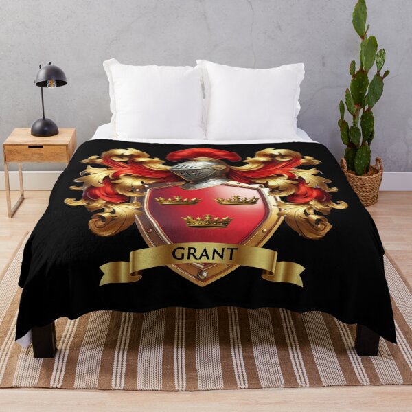 Item preview, Grant Family Shield  Royal Crowns and Banner Legacy designed and sold by Highlandkings.