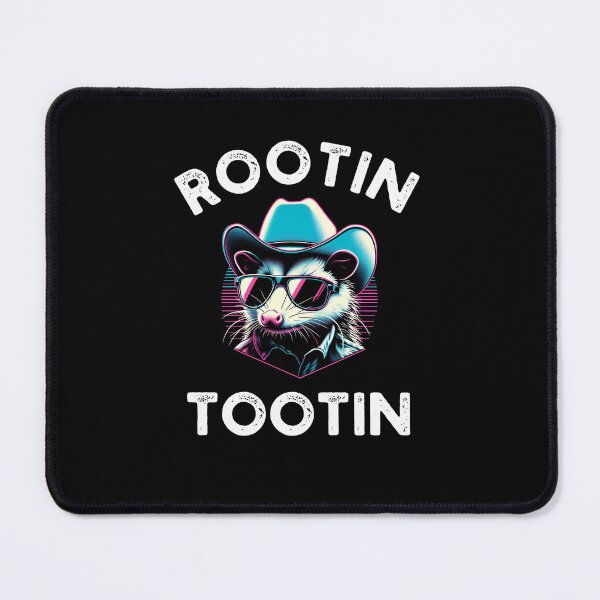 Item preview, Rootin tootin funny opossum cowboy humor possum joke designed and sold by snowry.