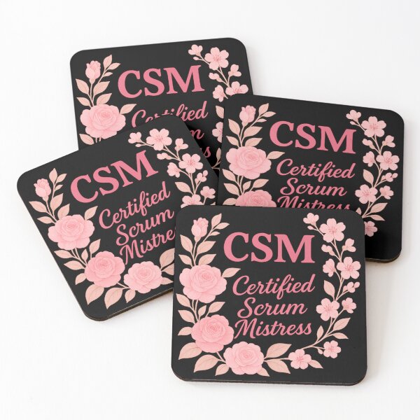 Item preview, Certified Scrum Mistress designed and sold by TesterTees.