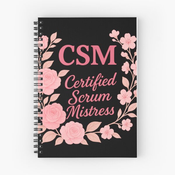 Item preview, Certified Scrum Mistress designed and sold by TesterTees.