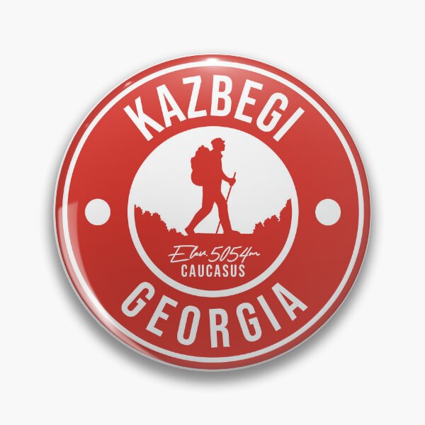 Item preview, Kazbegi Georgia Mountain Hiking Camping designed and sold by TravelsOfJamie.