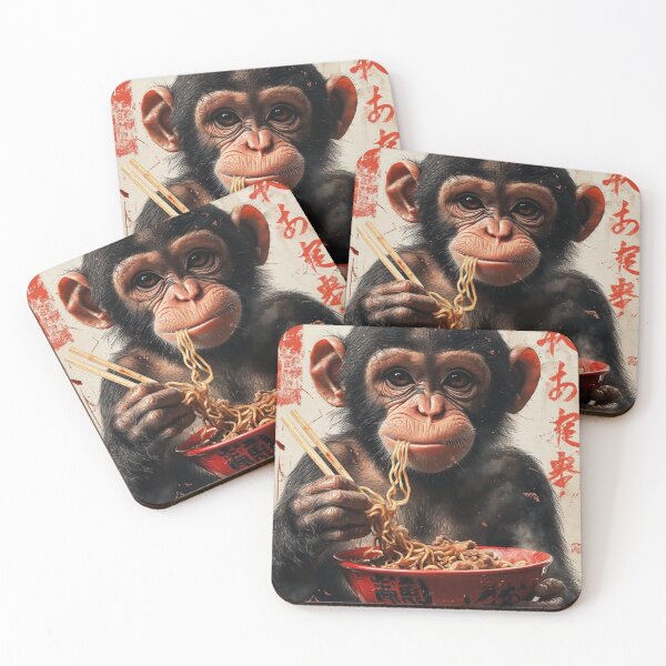 Item preview, Chimp like ramen designed and sold by PrestonSquires.