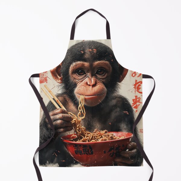 Item preview, Chimp like ramen designed and sold by PrestonSquires.