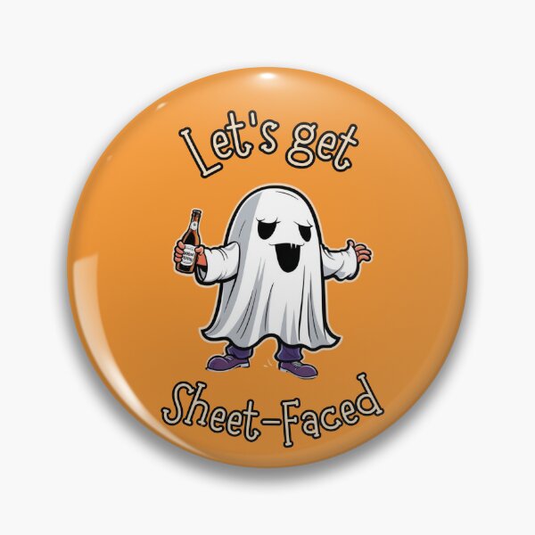 Item preview, Lets get sheet-face - Orange designed and sold by CreepyCurator.