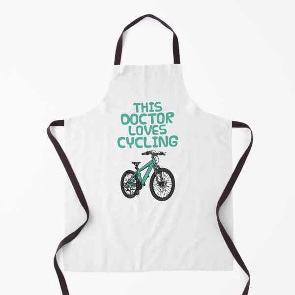 Item preview, This Doctor Loves Cycling, Bicycle Cyclist designed and sold by doodlerob.