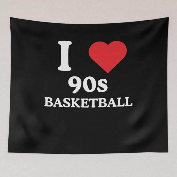 Item preview, I heart 90s basketball funny basketball lover joke designed and sold by snowry.