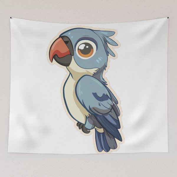 Item preview, parrot designed and sold by Stickermagician.