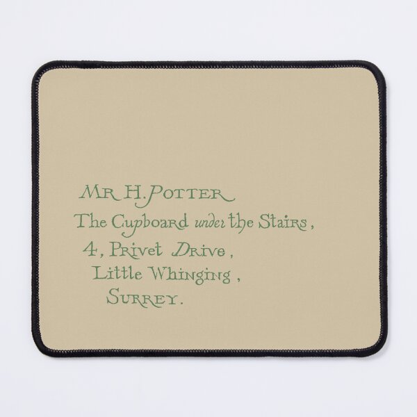 Item preview, The Cupboard under the Stairs, 4, Privet Drive, Little Whinging, SURREY designed and sold by Cuttintees.