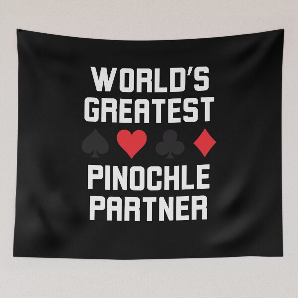 Item preview, World's greatest pinochle partner funny pinochle player joke designed and sold by snowry.
