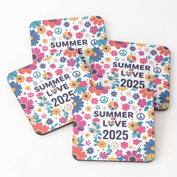 Item preview, Summer of Love 2025: Hippie Flowers Peace & Rainbow Love Fest designed and sold by Ab.stylelab.