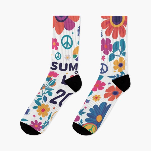 Item preview, Summer of Love 2025: Hippie Flowers Peace & Rainbow Love Fest designed and sold by Ab.stylelab.