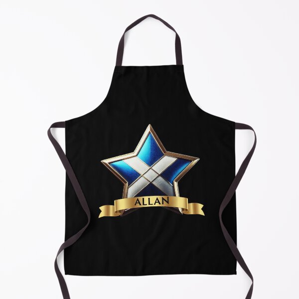 Item preview, Allan Star Emblem  Celtic Legacy in Golden Glory designed and sold by Highlandkings.