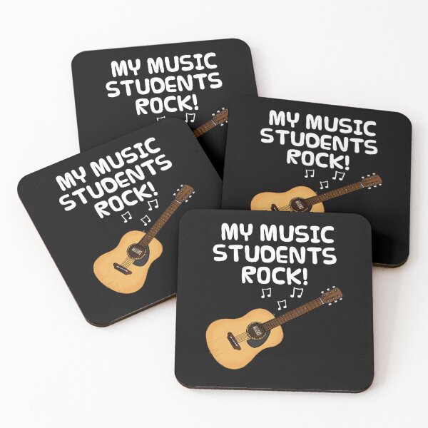 Item preview, My Music Students Rock, Music Teacher Guitarist designed and sold by doodlerob.