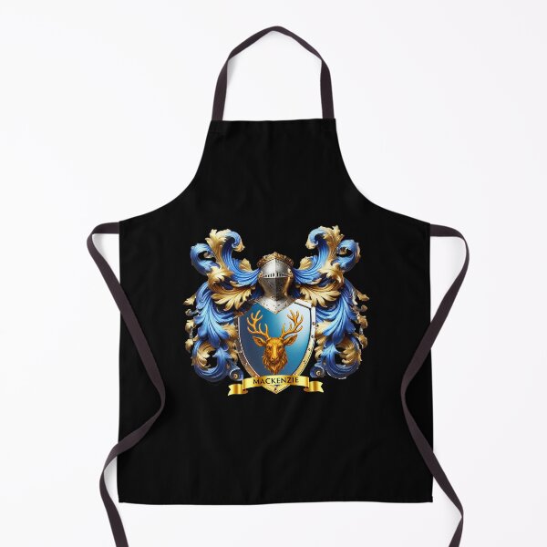 Item preview, Mackenzie Family Crest  Stag of the Highlands, Herald of Legacy designed and sold by Highlandkings.