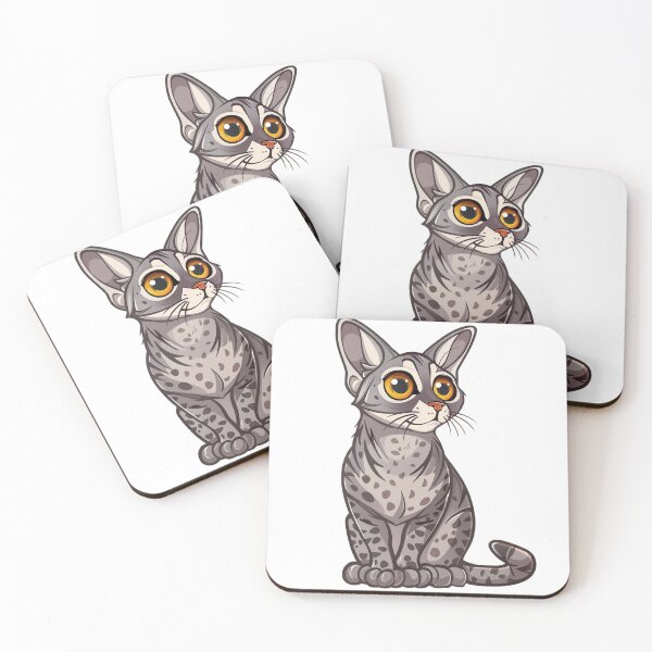 Item preview, Cute cartoon kitten designed and sold by Stickermagician.
