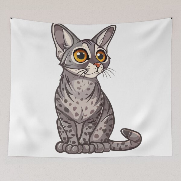 Item preview, Cute cartoon kitten designed and sold by Stickermagician.