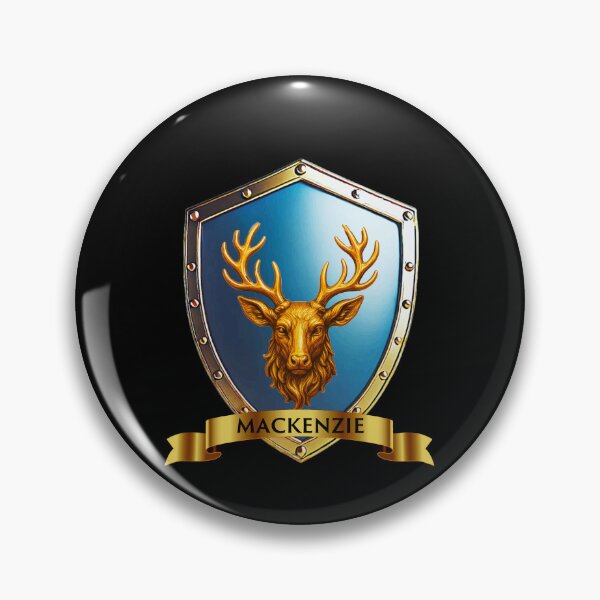 Item preview, Mackenzie Shield & Banner  Strength in Name, Power in Symbol designed and sold by Highlandkings.