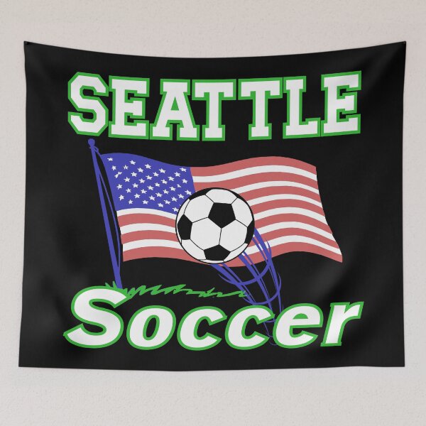 Item preview, Seattle soccer football fan designed and sold by Colorfulman.