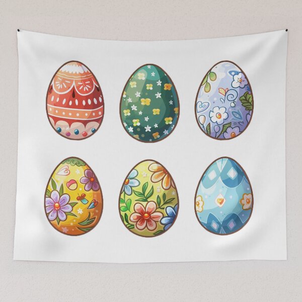 Item preview, Easter eggs designed and sold by Stickermagician.