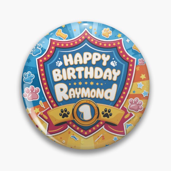 Item preview, Raymond’s 1st Birthday designed and sold by whatifsticks.