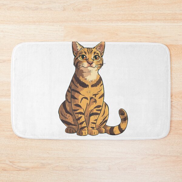 Item preview, Cute cartoon kitten designed and sold by Stickermagician.