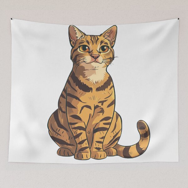 Item preview, Cute cartoon kitten designed and sold by Stickermagician.