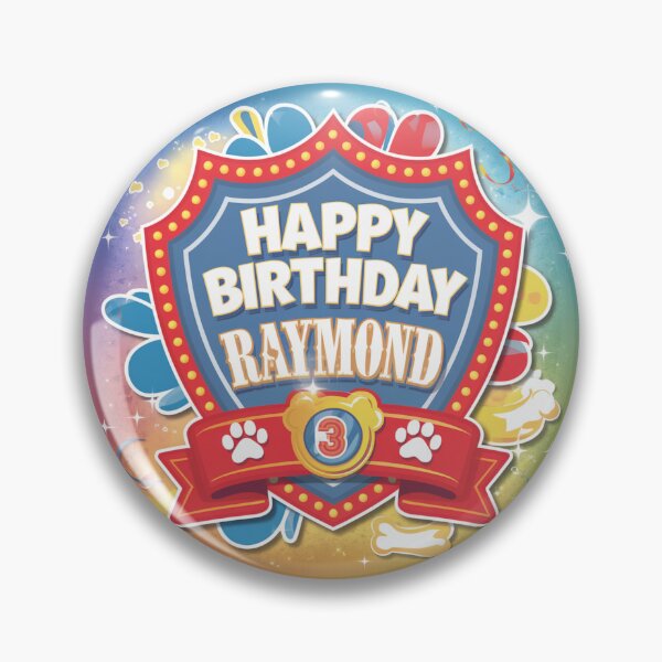Item preview, Raymond’s 3rd Birthday designed and sold by whatifsticks.