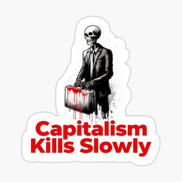 Item preview, Capitalism Kills Slowly Falcon-Frequency Drop-Amalgramation spirit of might designed and sold by Imaginarium of Chaos falcon88 .