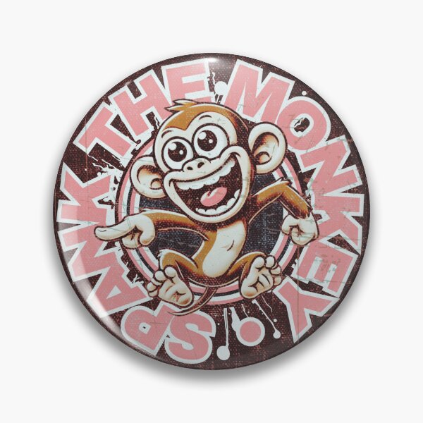 Item preview, Vintage Spank the Monkey – Retro Funny Naughty Monkey designed and sold by pUNKnown.