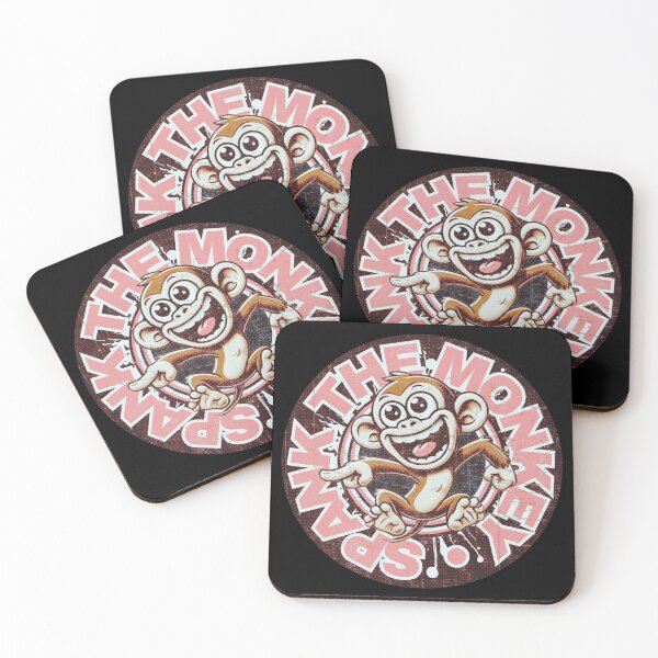 Item preview, Vintage Spank the Monkey – Retro Funny Naughty Monkey designed and sold by pUNKnown.